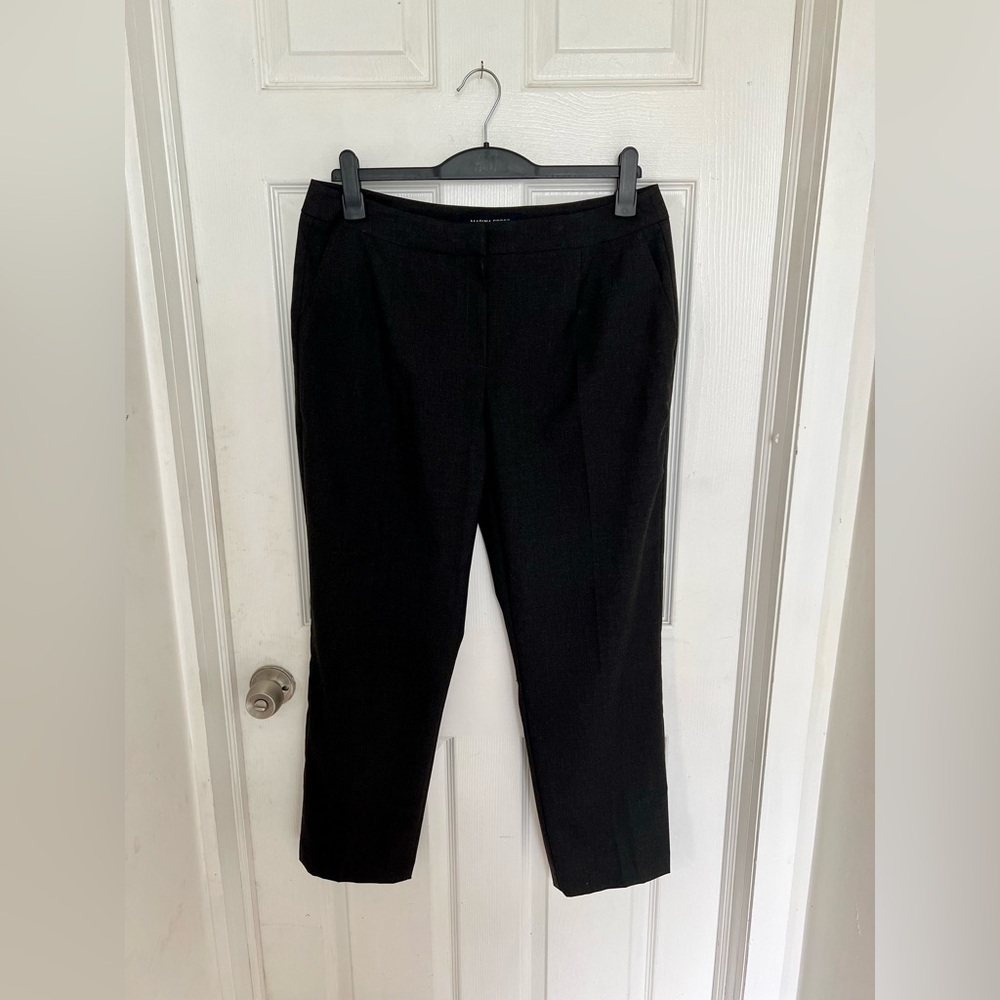 Marina Rinaldi Gray Straight Leg Dress Pants Trousers Size 21 US 12